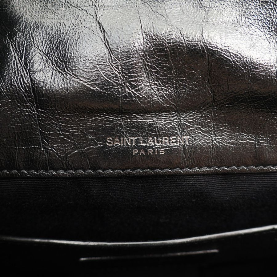 黑色 牛皮 Niki Baby 肩背包【SAINT LAURENT YSL 聖羅蘭】 633160-6