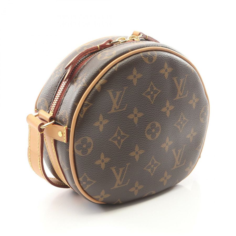 路易威登 Boit Chapeau Souple PM 單肩包 M45149 Monogram 皮革 棕色-1