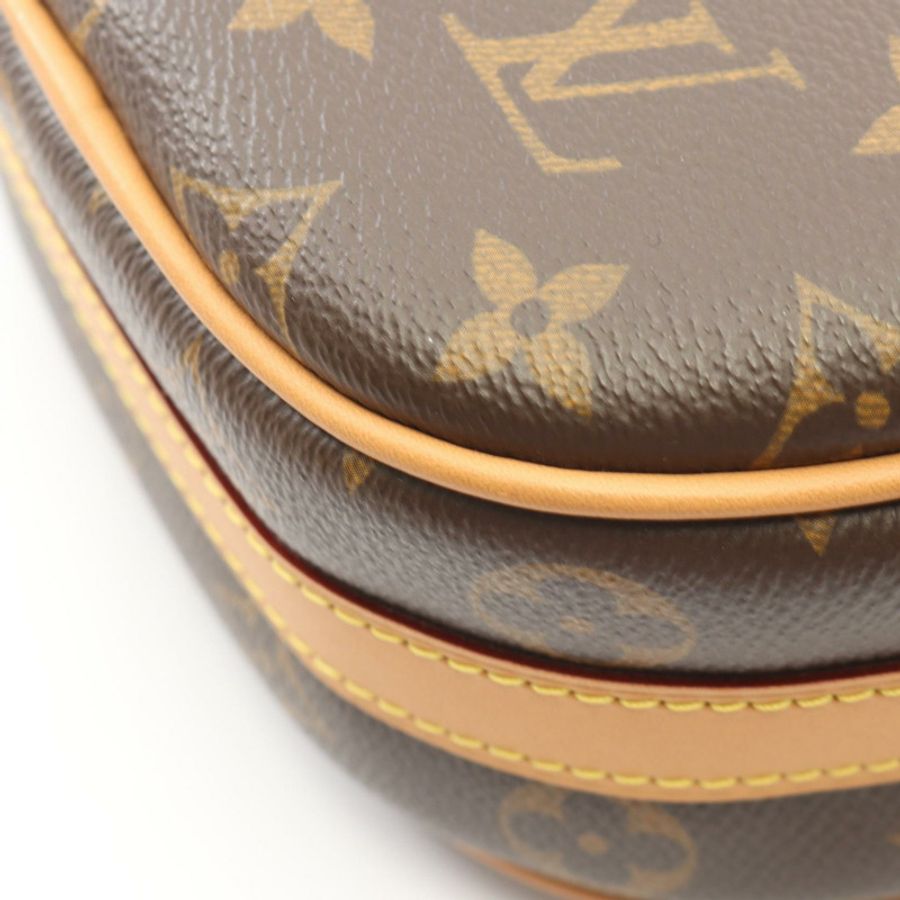 路易威登 Boit Chapeau Souple PM 單肩包 M45149 Monogram 皮革 棕色-4