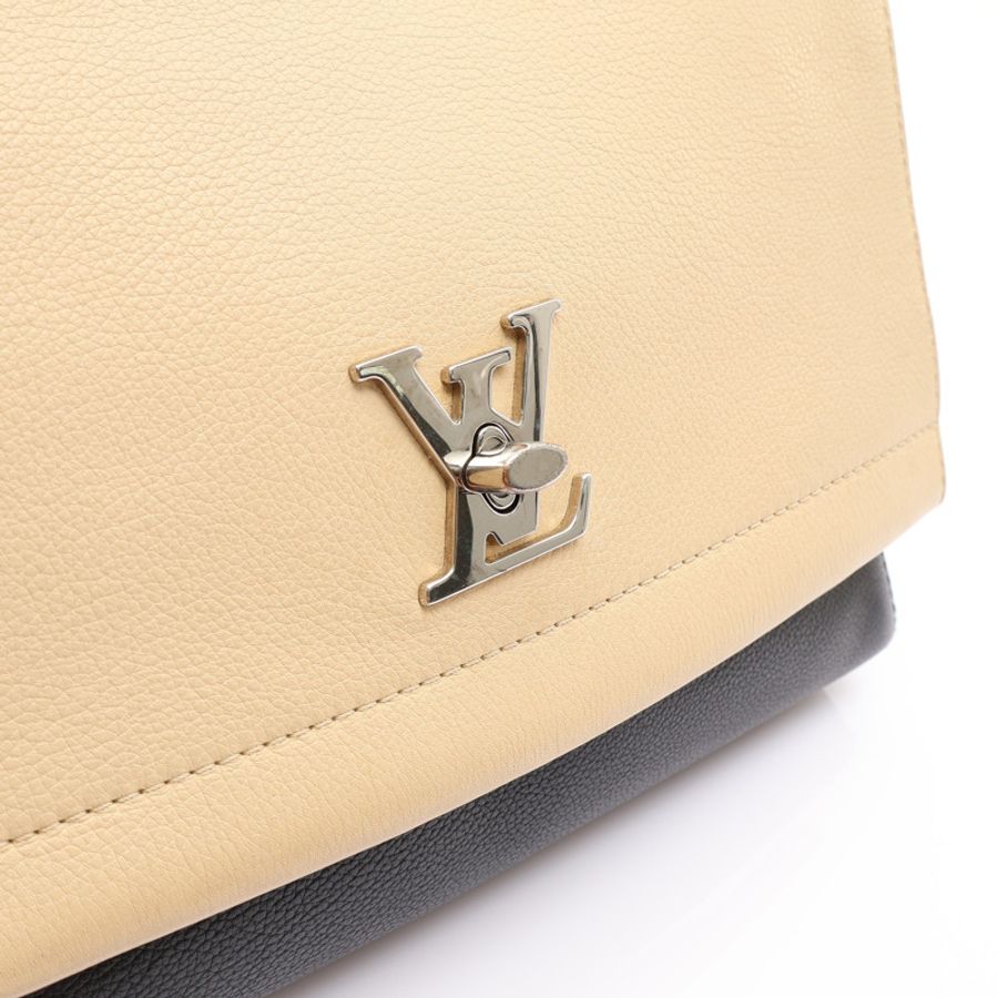 香草/黑色 牛皮 Lockme II 兩用包【LOUIS VUITTON LV 路易威登】 M50252-7