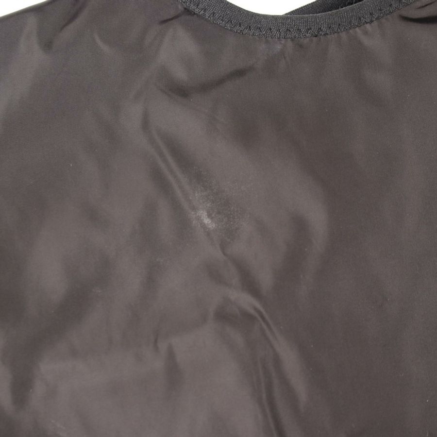 PRADA Re-Nylon 三角 Logo 短袖連身裙,黑色尼龍材質,#38,二手女款-5