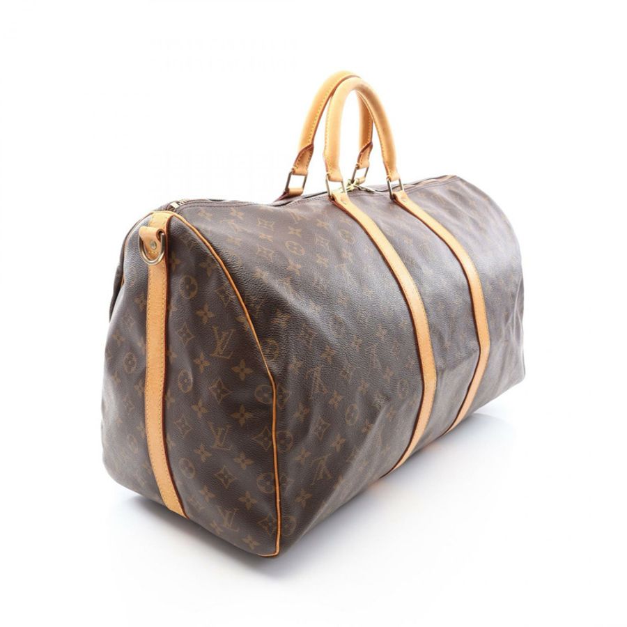 路易威登 Keepall Bandouliere 55 肩手提包 M41414 Monogram 皮革-1