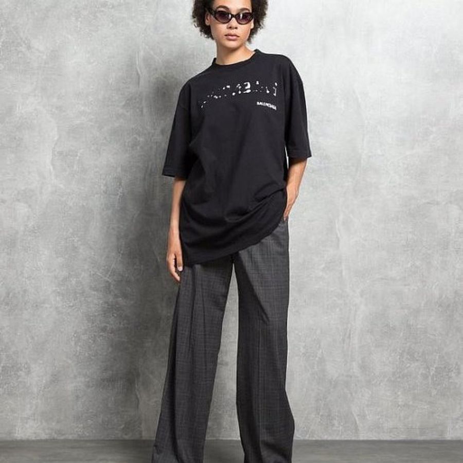 💎Han's house精品服飾💎Balenciaga 巴黎世家 雙面 短 T 寬版 原價22200-2