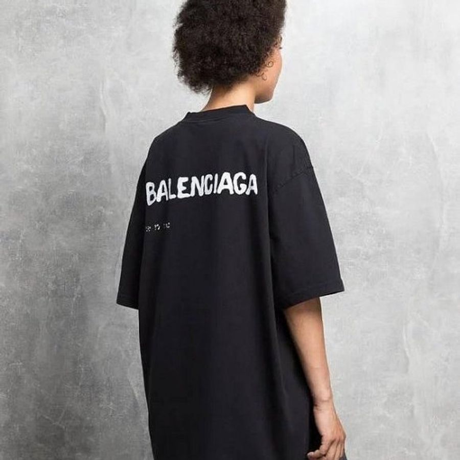 💎Han's house精品服飾💎Balenciaga 巴黎世家 雙面 短 T 寬版 原價22200-3