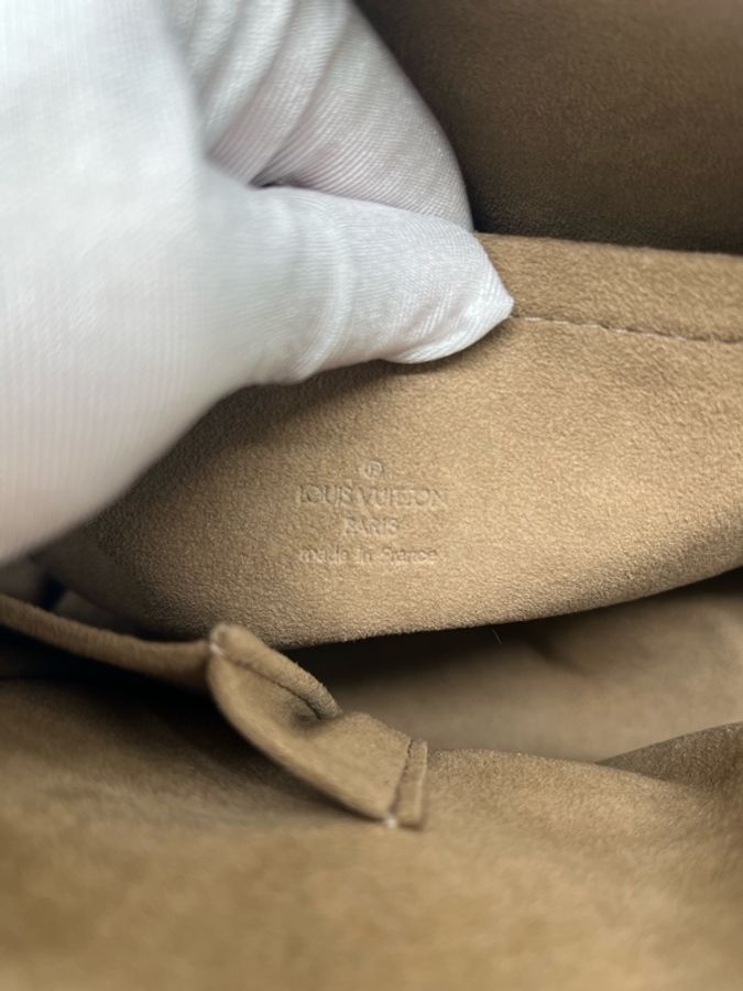 LV 路易威登 黑三彩保齡球手提包,經典老花配色,金色五金,手提設計-9