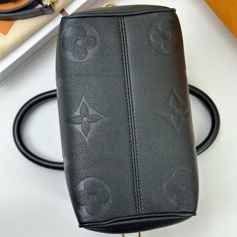 近新品 路易威登/Louis Vuitton Speedy20老花枕頭包黑色 芯片款-5