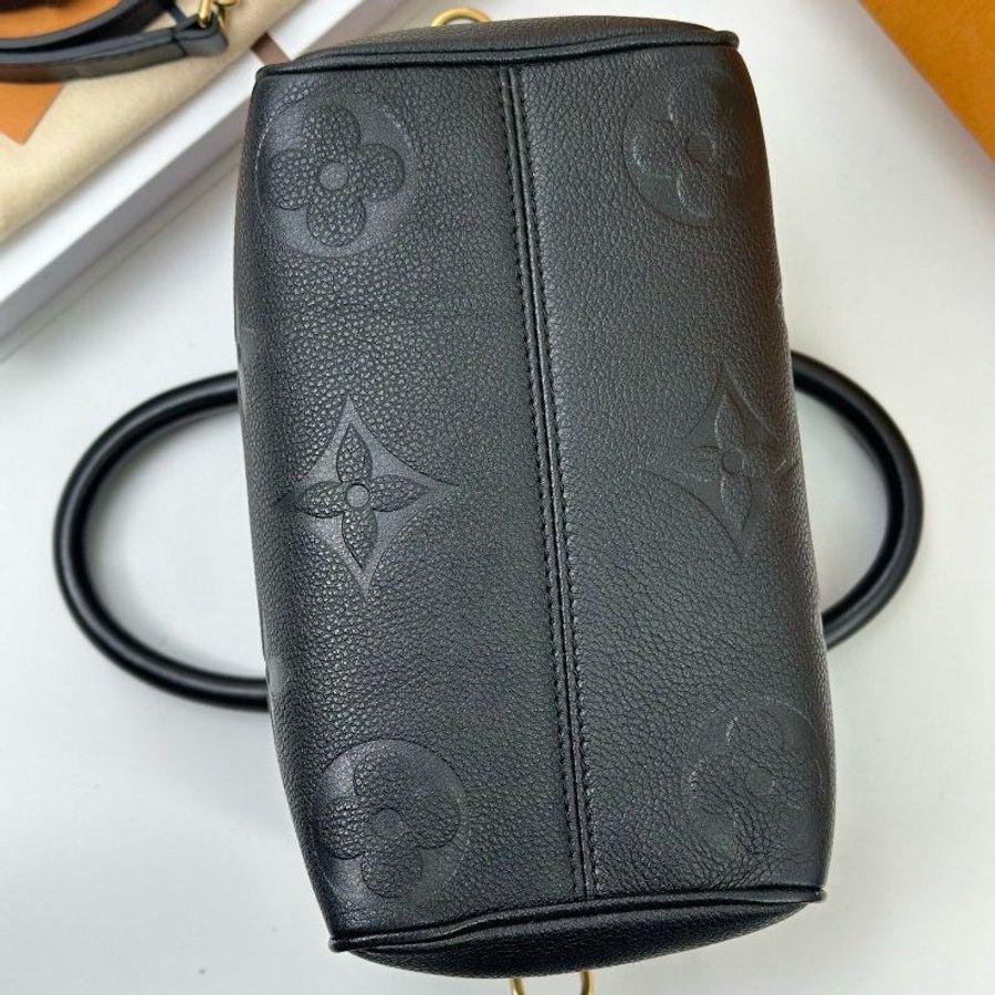 近新品 路易威登/Louis Vuitton Speedy20老花枕頭包黑色 芯片款-8