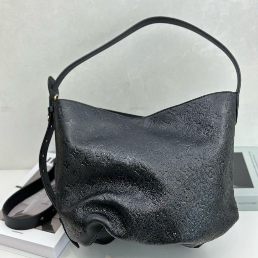 近新品 路易威登/Louis Vuitton 老花全皮ALL IN BB 大號水桶肩背包-1