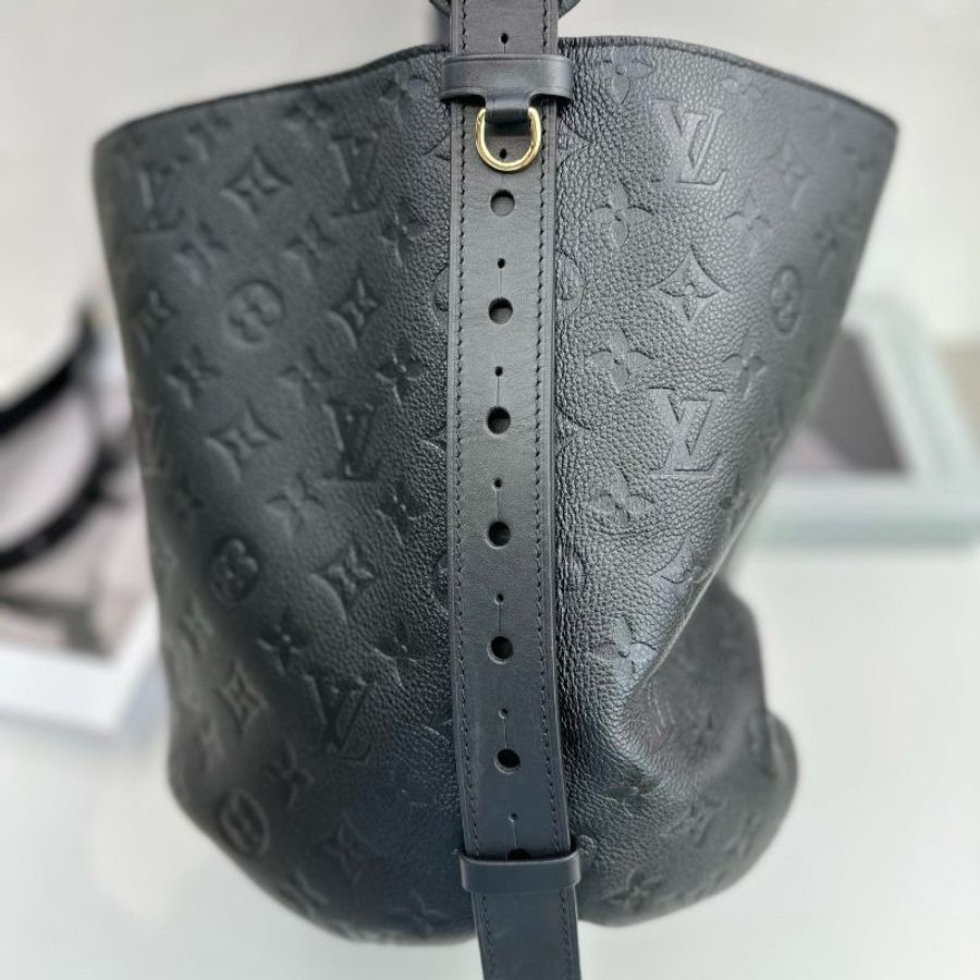 近新品 路易威登/Louis Vuitton 老花全皮ALL IN BB 大號水桶肩背包-2