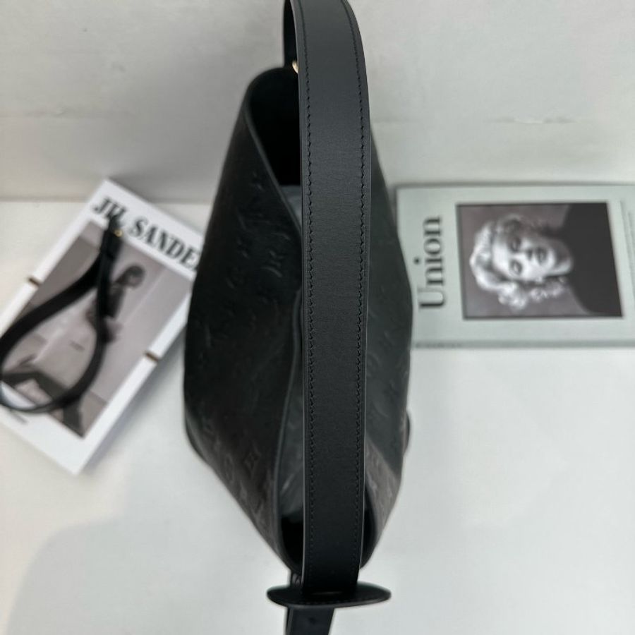 近新品 路易威登/Louis Vuitton 老花全皮ALL IN BB 大號水桶肩背包-4