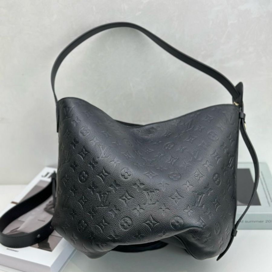 近新品 路易威登/Louis Vuitton 老花全皮ALL IN BB 大號水桶肩背包-6