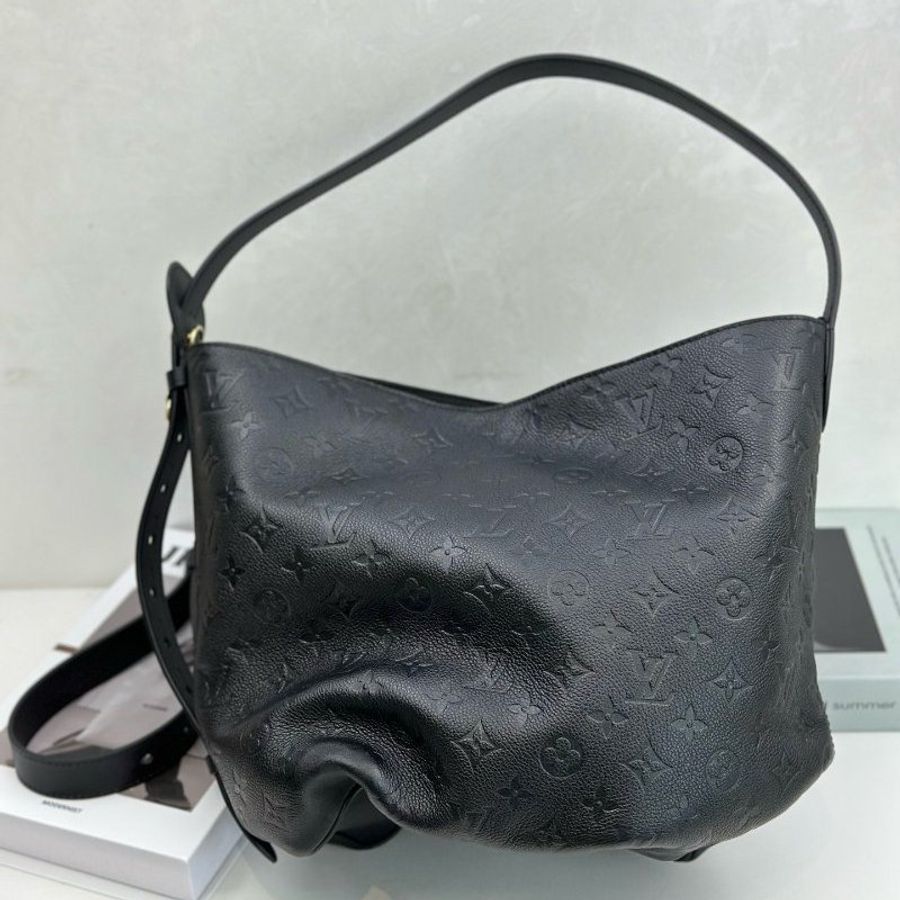 近新品 路易威登/Louis Vuitton 老花全皮ALL IN BB 大號水桶肩背包-7