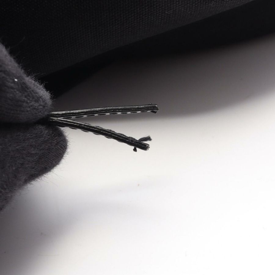 SAINT LAURENT PARIS 城市雙肩包 534967GIV3F1000 帆布皮革 黑色 二手-9