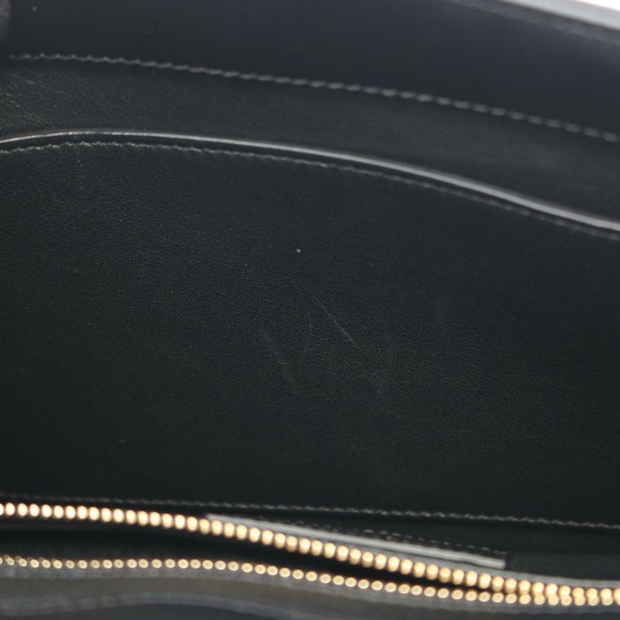 SAINT LAURENT PARIS JOAN 斜背包單肩包 579583 黑色皮革 二手 女士-4