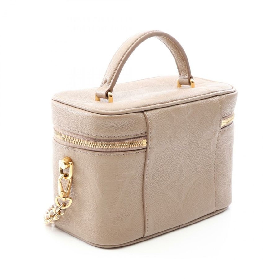 路易威登 Vanity PM 鏈條肩斜背包 M45608 米色皮革-1
