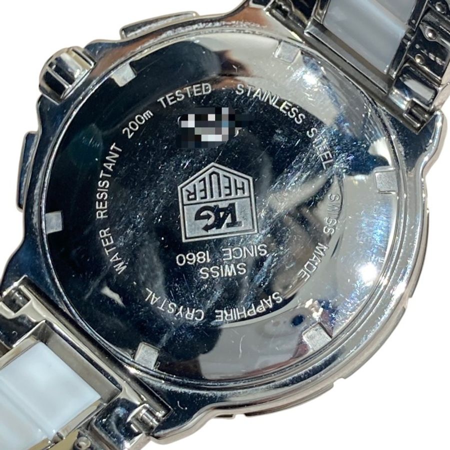 TAGHEUER 泰格豪雅 HEUER FORMULA 1 (F1系列) 鑽石計時腕錶 CAH1211.BA0863 白陶瓷 不鏽鋼-2