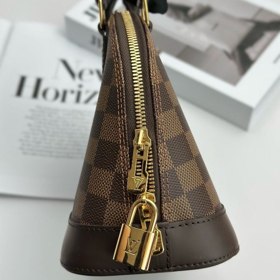 近新品 路易威登/Louis Vuitton 棋盤格Alma BB貝殼包-2