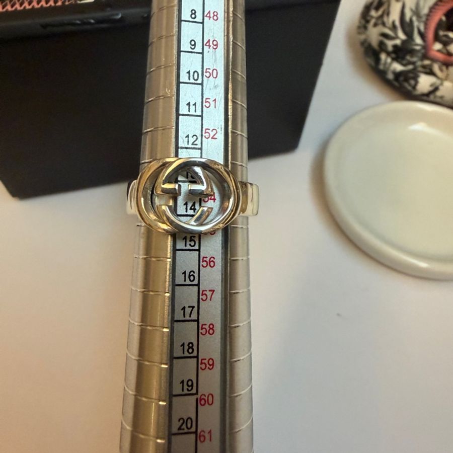 Gucci 經典雙G戒指#15-9