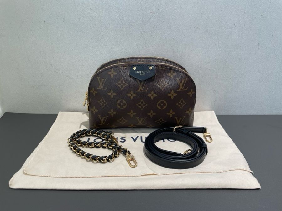 路易威登 LV Be Alma 老花貝殼包 單肩包手拿包斜挎包 棕色-4