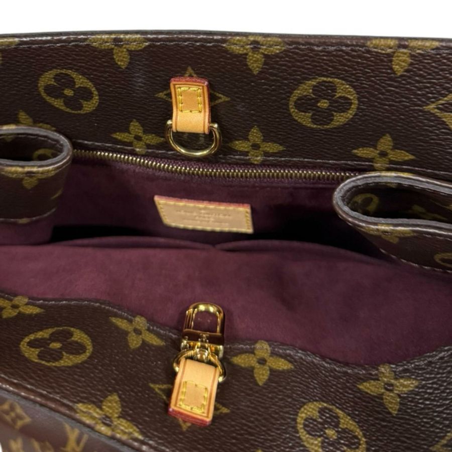 路易威登 Voltaire Monogram 帆布手提包,M41208 棕色,女士 LOUIS VUITTON-7