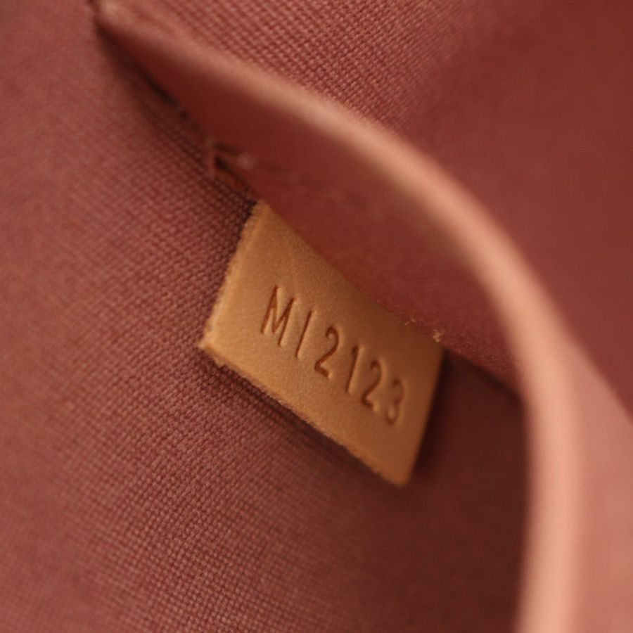 LOUIS VUITTON Alma BB 單肩斜背包手提包 M91585 Vernis Rose Velours-4