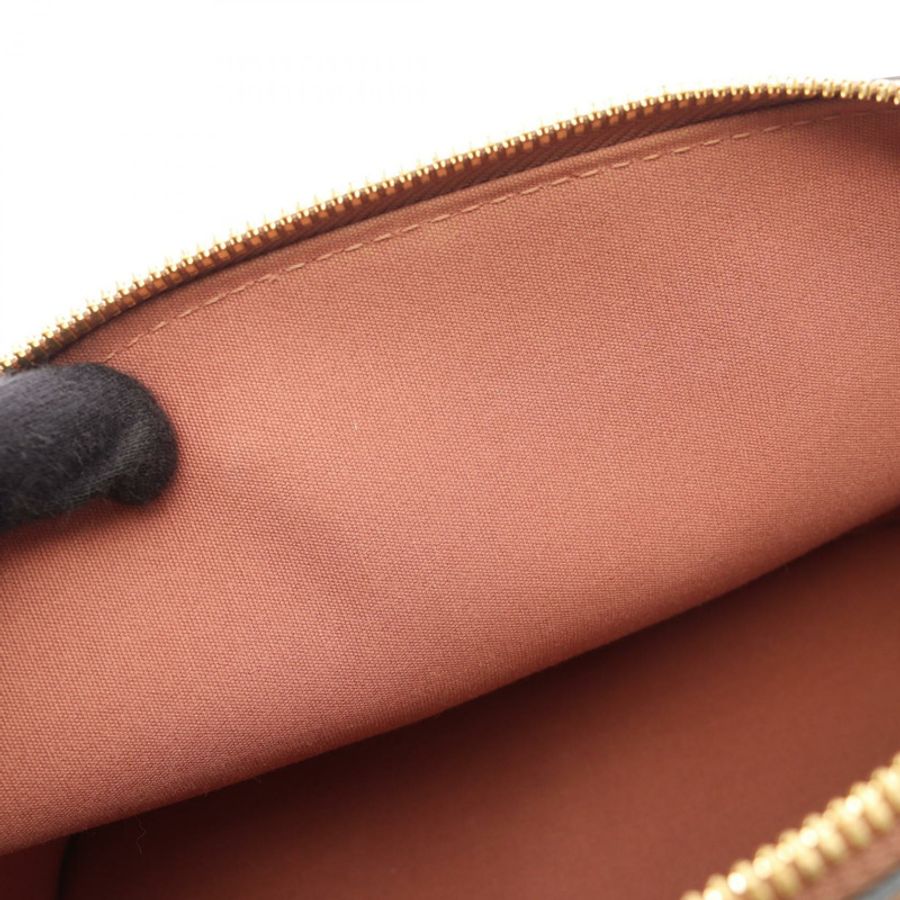 LOUIS VUITTON Alma BB 單肩斜背包手提包 M91585 Vernis Rose Velours-8