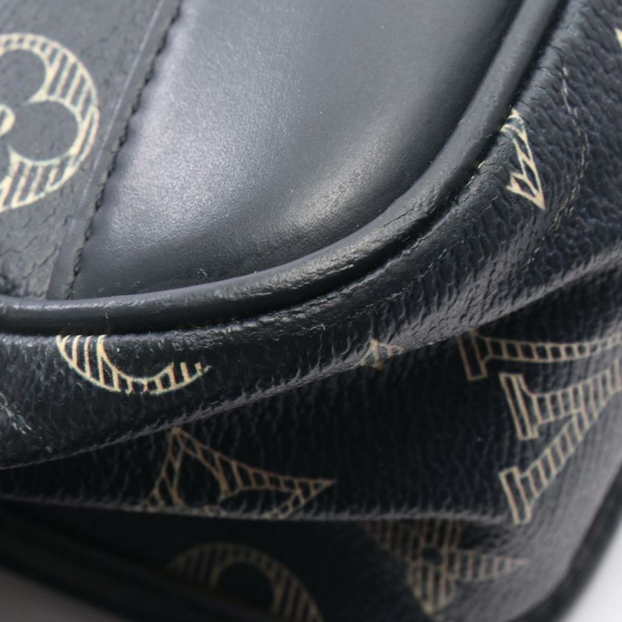 路易威登 Messenger PM 單肩包 M54248 Monogram Savannah 皮革 海軍藍-8