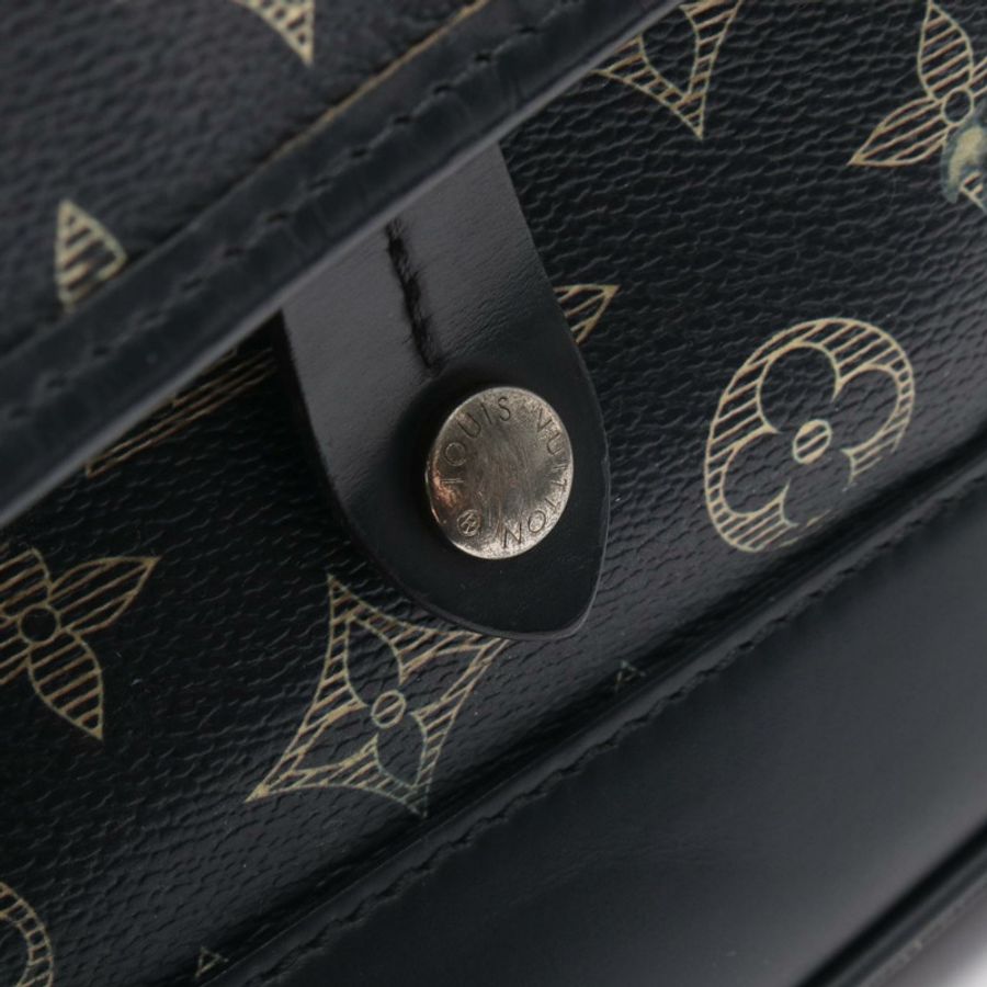 路易威登 Messenger PM 單肩包 M54248 Monogram Savannah 皮革 海軍藍-9
