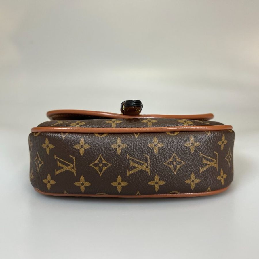 LV M27096/晶片款 老花Solo馬鞍包-4