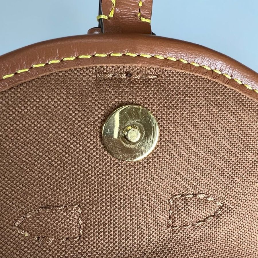 LV M27096/晶片款 老花Solo馬鞍包-8