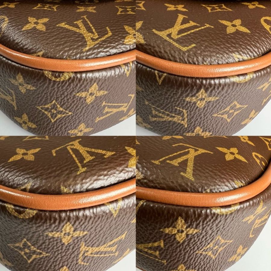 LV M27096/晶片款 老花Solo馬鞍包-11