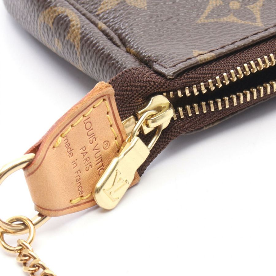 LOUIS VUITTON 迷你手拿包配件 T&B 鏈條手提包小袋 M60153 Monogram-5