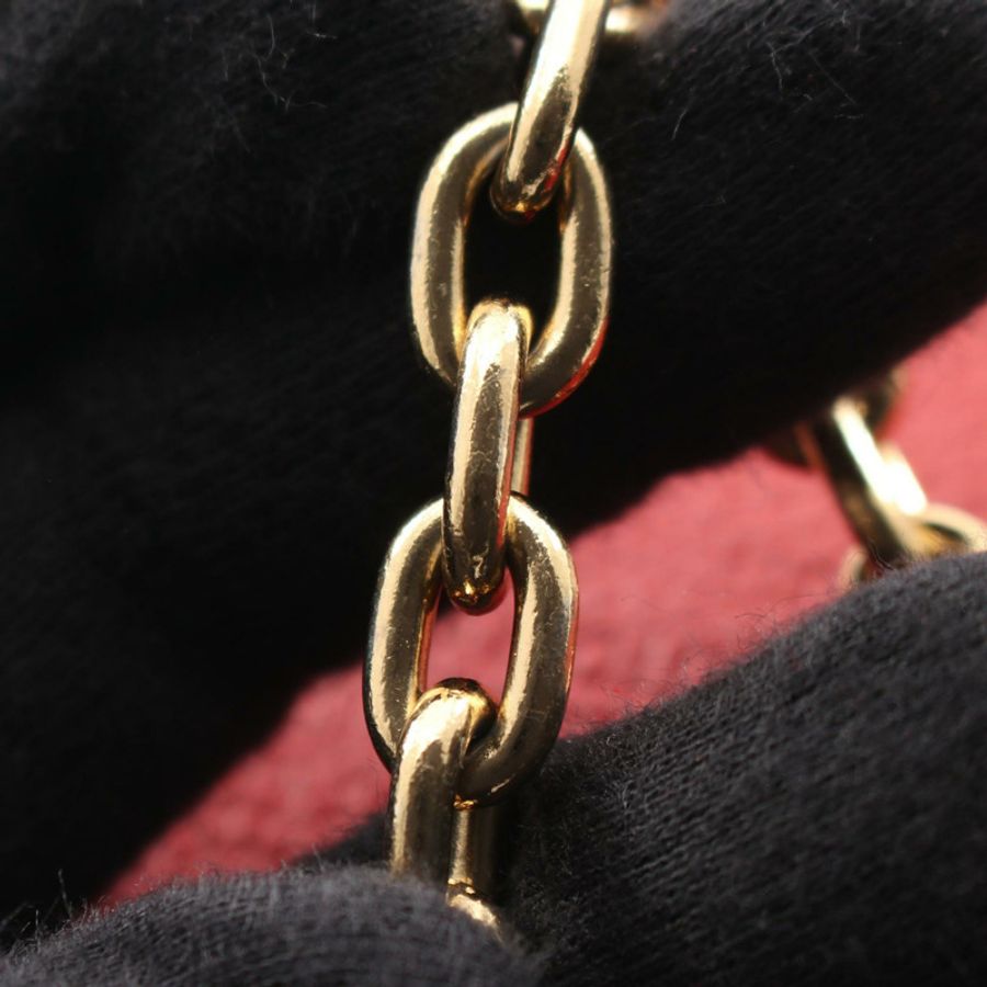 路易威登 Saint Placide 鏈條肩背包 M43713 Monogram Cerise 二手女士-6