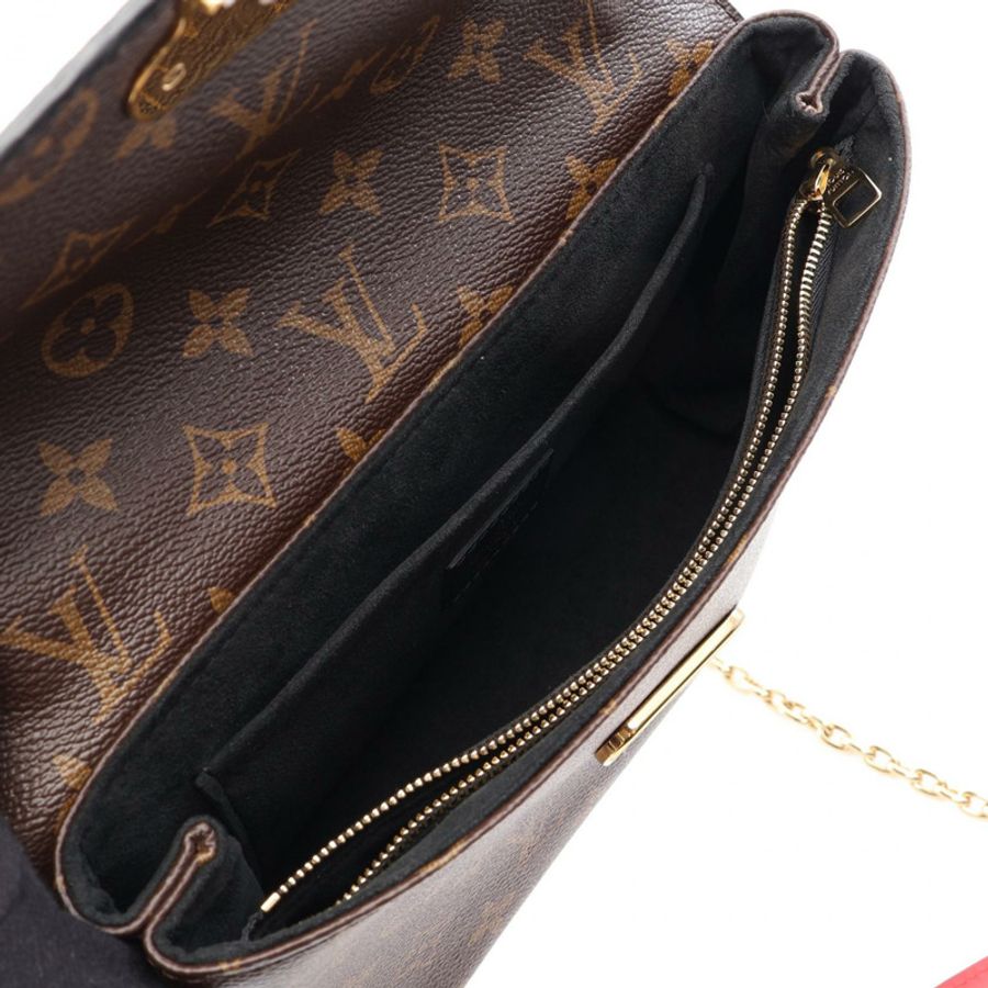 路易威登 Saint Placide 單肩包 M43714 Monogram 皮革 棕色-2