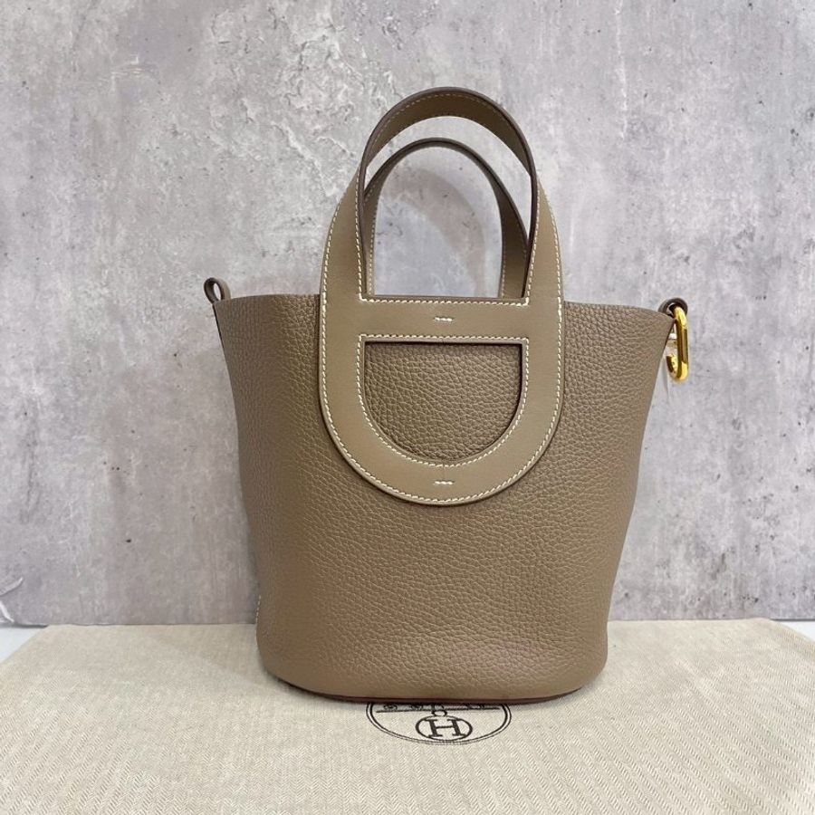 Hermes In the loop 豬鼻子菜籃-0