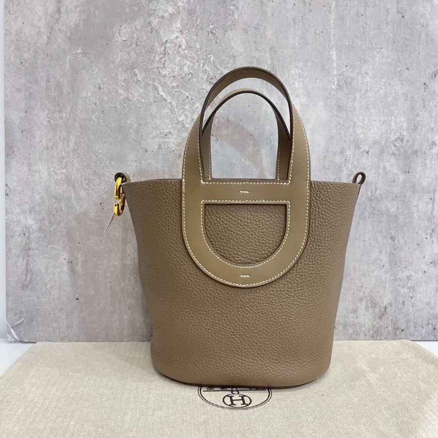 Hermes In the loop 豬鼻子菜籃-2