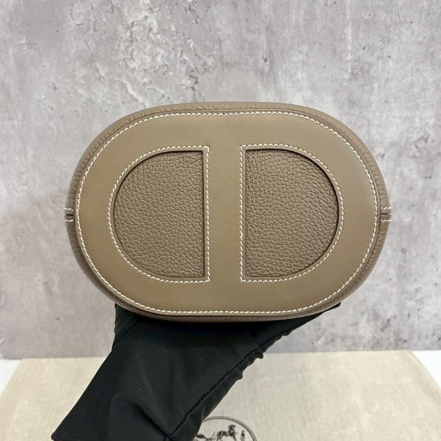 Hermes In the loop 豬鼻子菜籃-7