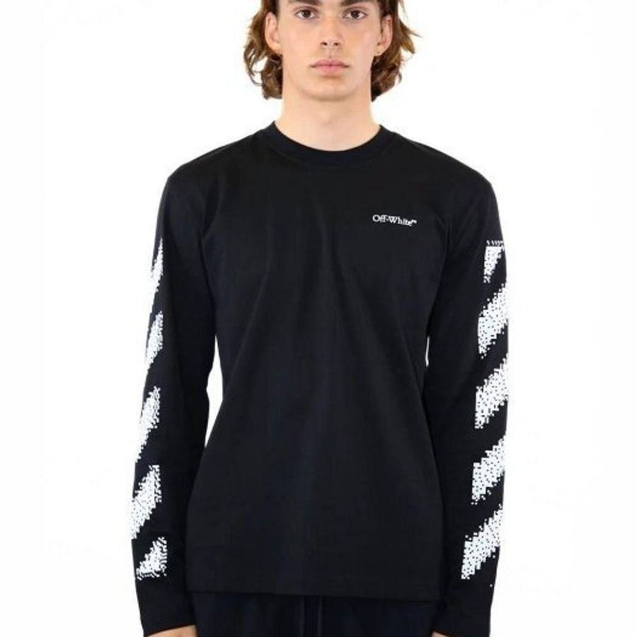 💎Han's house精品服飾💎OFF WHITE 刺繡 箭頭 長袖 現貨 M  原價20900-1