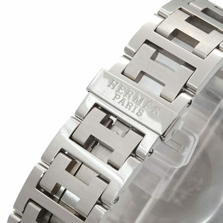 愛馬仕 HERMES Clipper Diver CL7 710 男士腕錶 日期顯示 白色石英錶-6