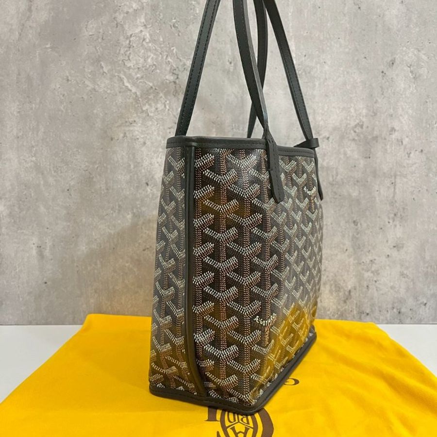 Goyard mini tote 黑色 閒置全新-4