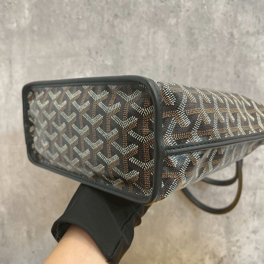 Goyard mini tote 黑色 閒置全新-9