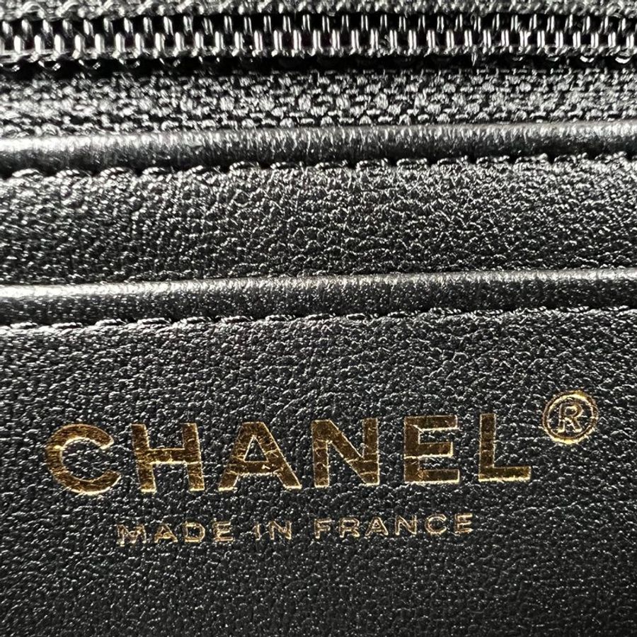 鑒定師的收藏|香奈兒 CF Mini 20 迷你口蓋包 黑色金釦 晶片款・CHANEL Classic Flap【 小尺寸、大經典 】-20