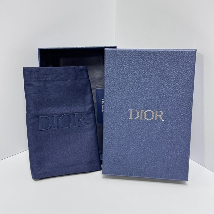 (全新閒置🎁) DIOR CD Icon 粒面小牛皮 長夾 專櫃31,000-1