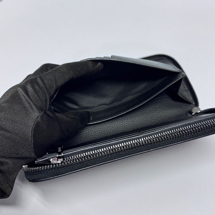 (全新閒置🎁) DIOR CD Icon 粒面小牛皮 長夾 專櫃31,000-14