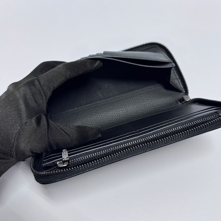 (全新閒置🎁) DIOR CD Icon 粒面小牛皮 長夾 專櫃31,000-15
