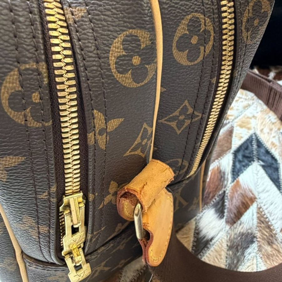 LV 原花紋雙層計者包大款-4