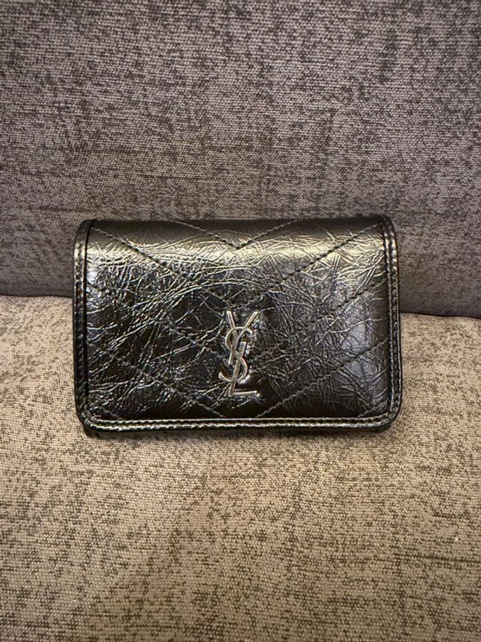 YSL Niki 三折短夾-5