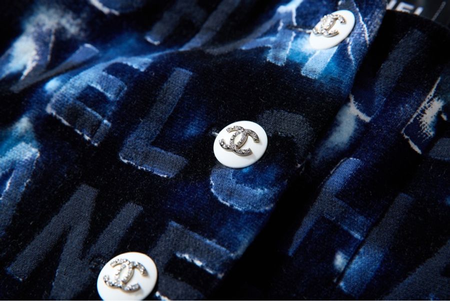 Chanel 絲絨短款短袖-3