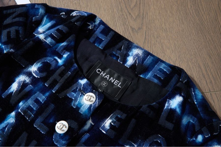Chanel 絲絨短款短袖-7