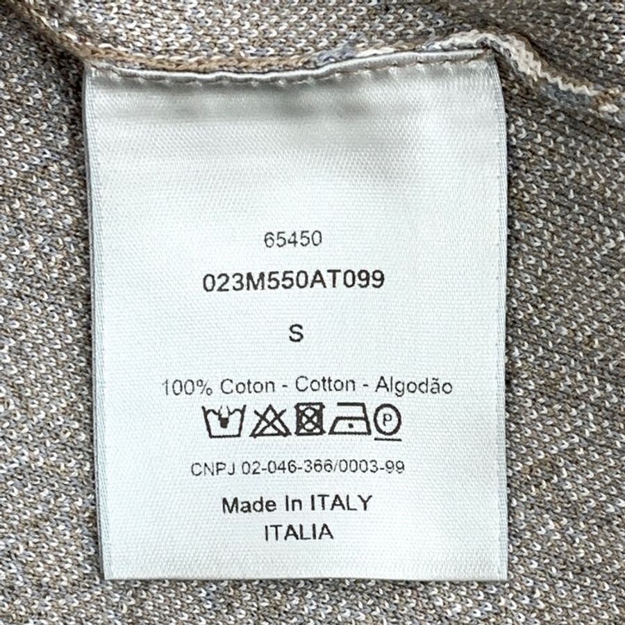 Dior 22款 棕色长袖衬衫 S码 全新带吊牌-6